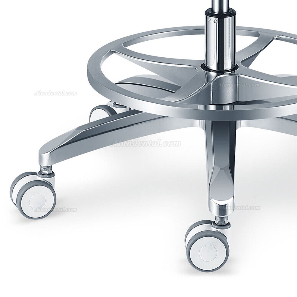 TYTC PLST-082-085 Microscope Dental Operator Chair Ergonomic Dental stool with Amrests + Back + Foot Ring